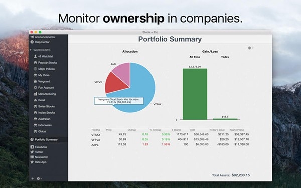 Stock Pro for Mac截图