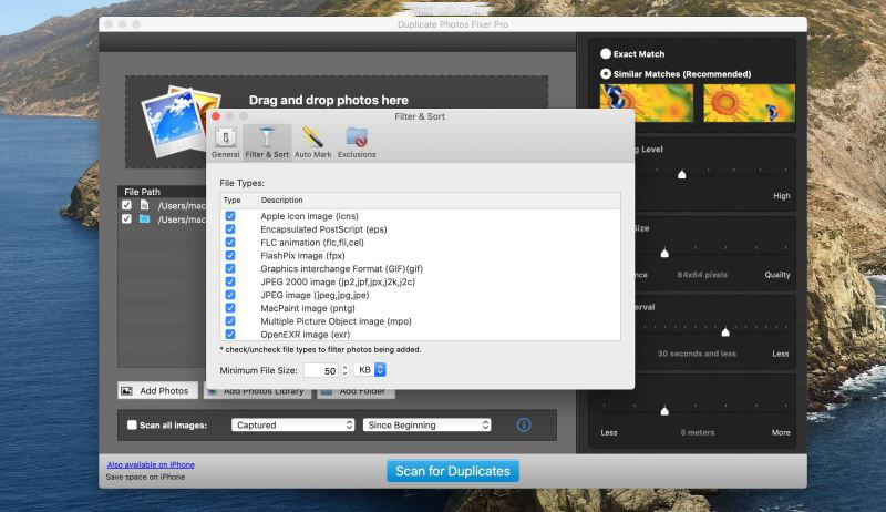 Duplicate Photos Fixer Pro for Mac截图