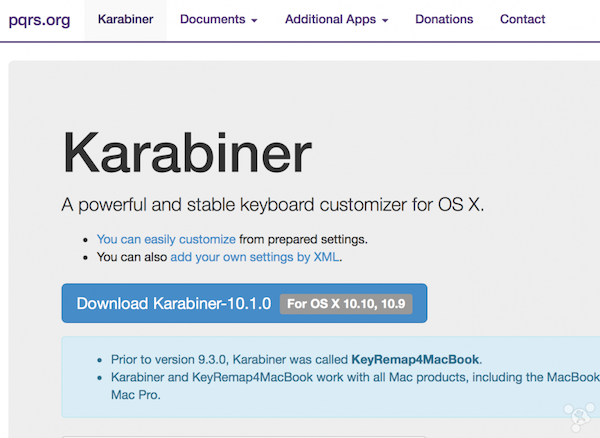 Karabiner for mac截图