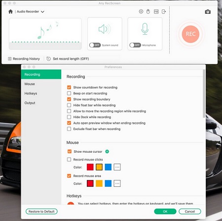 Any RecScreen Mac截图