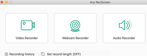 Any RecScreen Mac截图