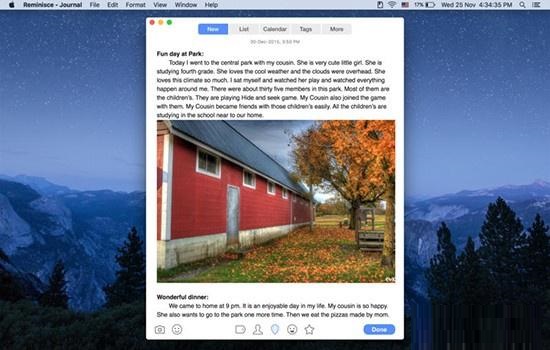 Reminisce For Mac截图