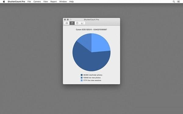 ShutterCount Pro Mac截图