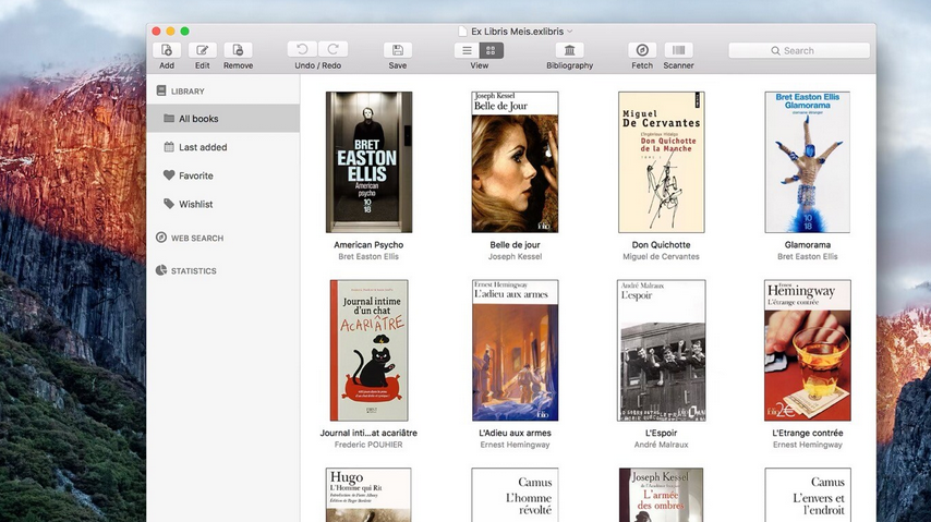 ExLibris Mac截图