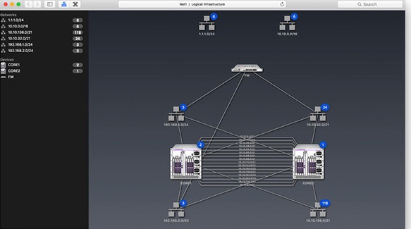 NetworkView Mac截图