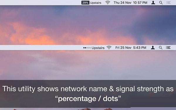 WiFi无线信号强度浏览器Mac截图