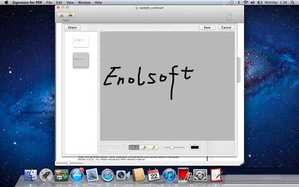 Signature for PDF Mac截图