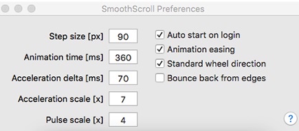 SmoothScroll Mac截图