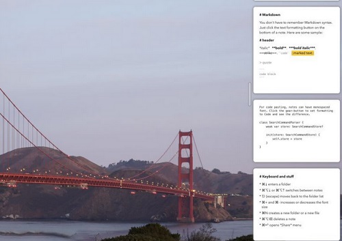 SideNotes Mac截图