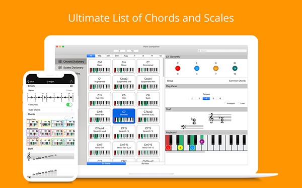 Piano Companion Mac截图