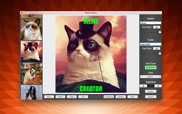 Meme Creator Mac截图