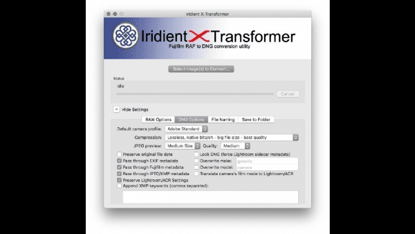 Iridient X Transformer Mac截图