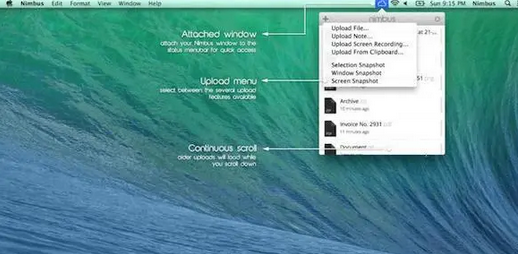 Nimbus mac截图