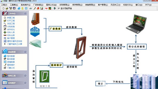 创盈门窗软件截图