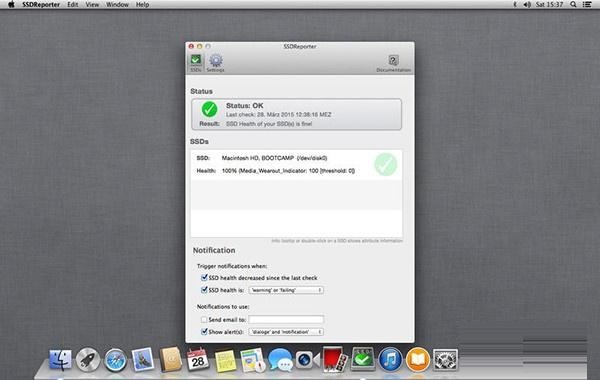 SSDReporter for mac截图