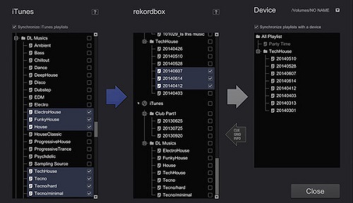 rekordbox Mac截图