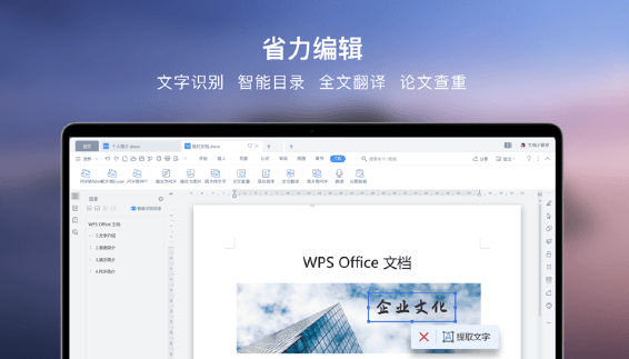 WPS文档Mac截图