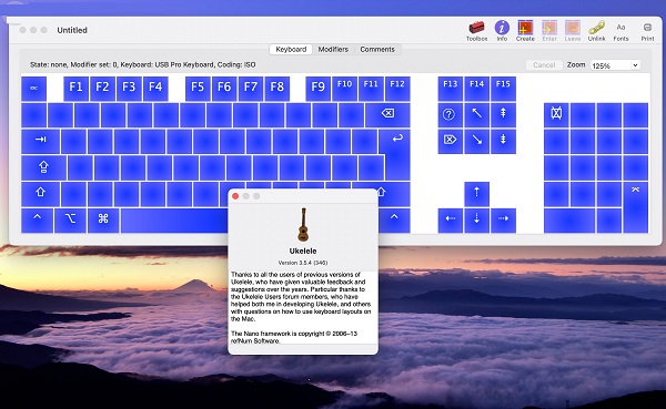 Ukelele MAC截图