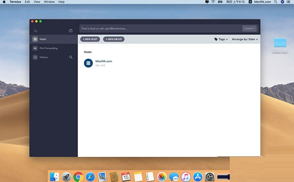 Termius for Mac截图