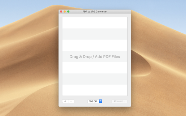 PDF to JPG Converter Mac截图