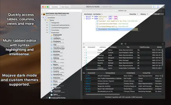 SQLPro for MySQL Mac截图