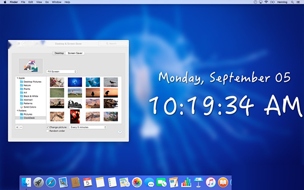 ClockDesk Mac截图