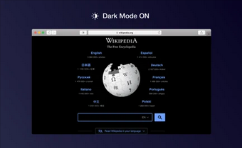 Dark Mode for Safari Mac截图