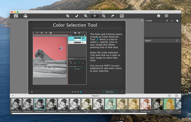 JixiPix Hand Tint Pro Mac截图