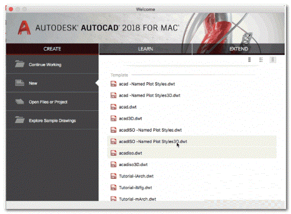 Autodesk AutoCAD 2018 for Mac截图