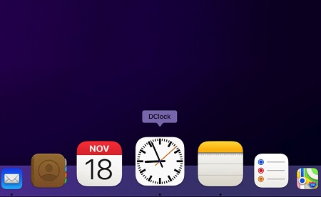 DClock Mac截图