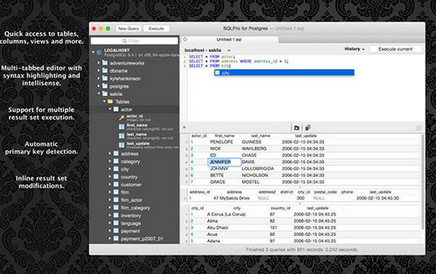 SQLPro Studio Mac截图