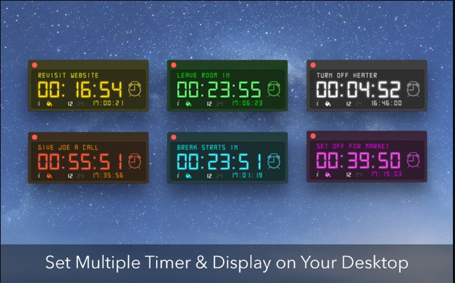 Digital Timer Mac截图