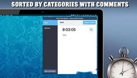 Work Time Monitor Mac截图