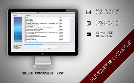 PDF to EPUB Converter Mac截图