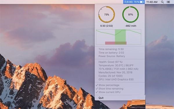 Battery Life Mac截图