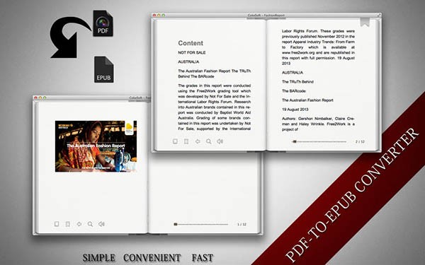 PDF to EPUB Converter Mac截图