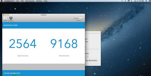 Geekbench 3 Mac截图