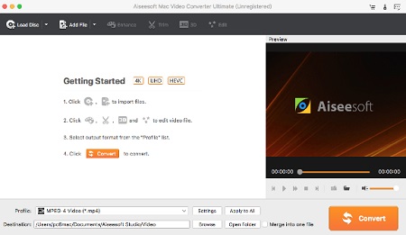 Aiseesoft Video Converter Mac截图