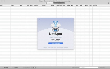 NetSpot Pro Mac截图