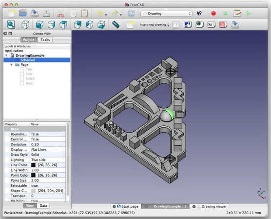 FreeCAD for mac截图