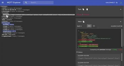 MQTT Explorer Mac截图