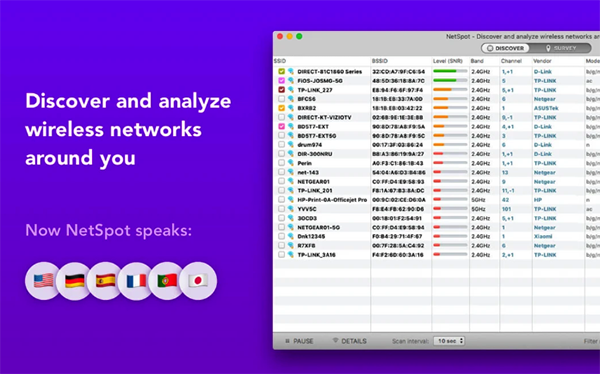 NetSpot Pro Mac截图