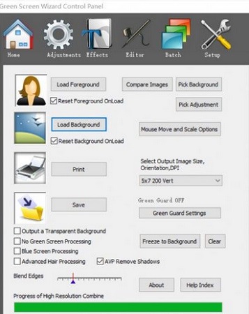 Green Screen Wizard Pro Mac截图