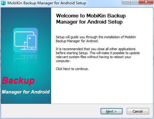 安卓数据备份工具MobiKin Backup Manager for Android截图