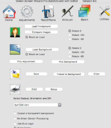 Green Screen Wizard Pro Mac截图