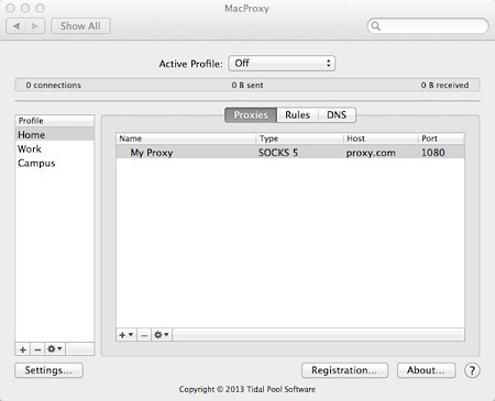 MacProxy Mac截图