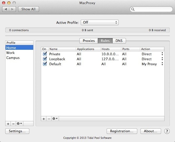 MacProxy Mac截图