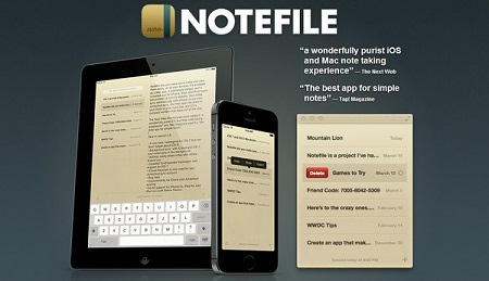 Notefile Mac截图