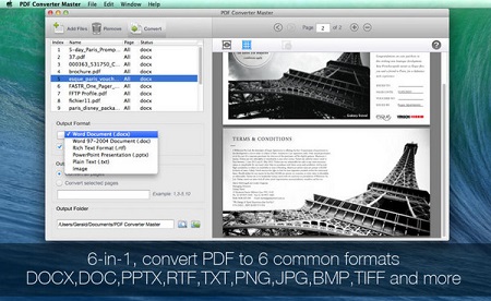 PDF Converter Master Mac截图