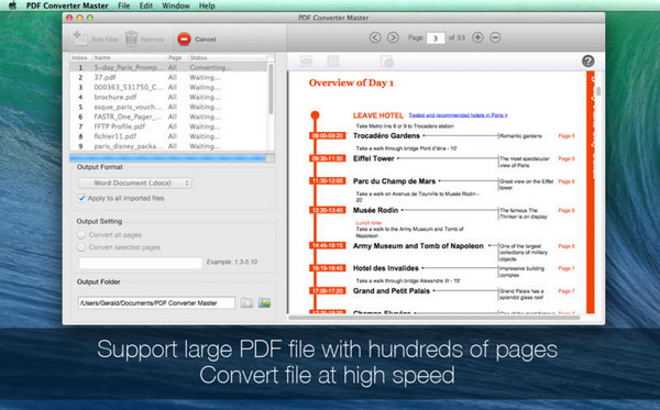 PDF Converter Master Mac截图